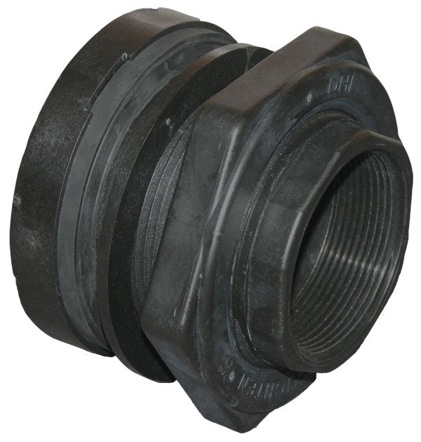 Bulkhead Tank Fitting for Emergency Water Storage Tanks
