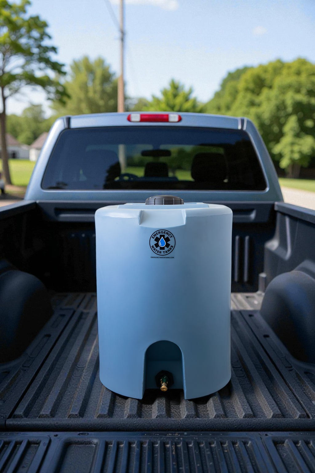 55 Gallon Stackable Emergency Water Tank