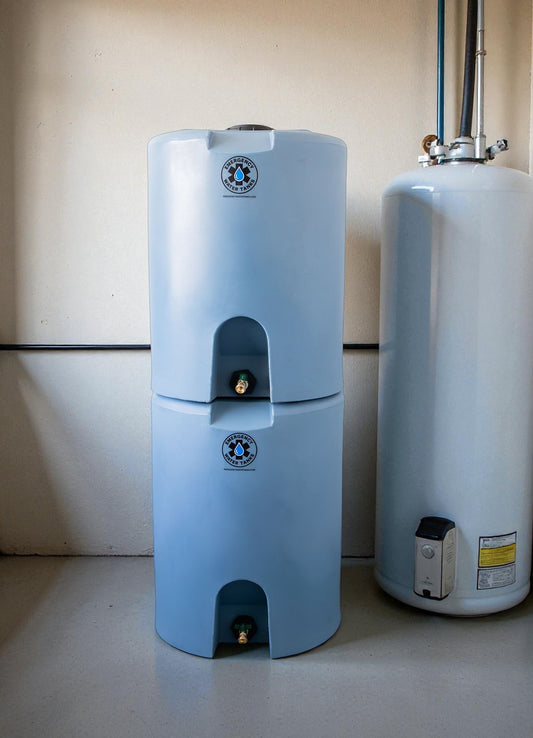 55 Gallon Stackable Emergency Water Tank
