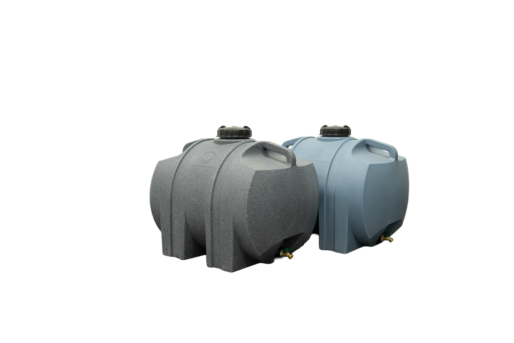 40 Gallon Horizontal Utility Water Tank Blue