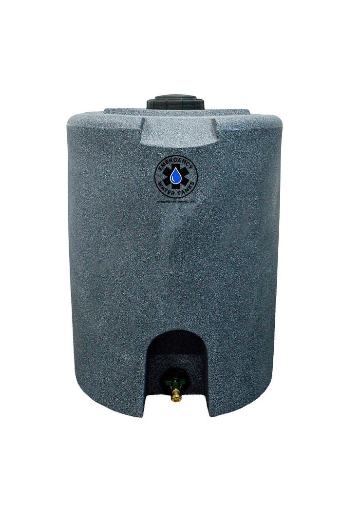 55 Gallon Stackable Emergency Water Tank Granite
