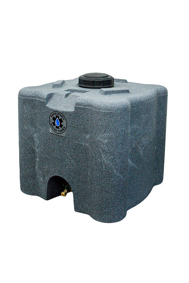 30 Gallon Stackable Emergency Water Tank Granite