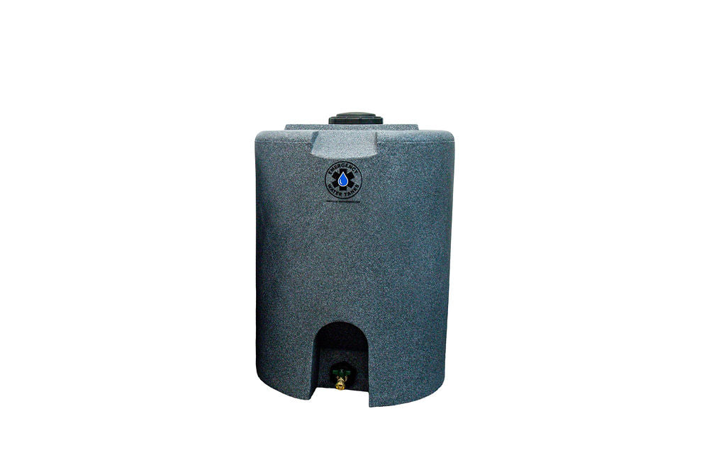 55 Gallon Stackable Emergency Water Tank Granite