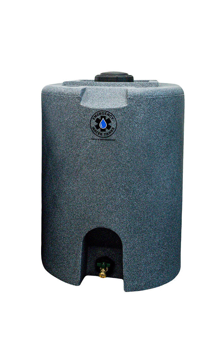 55 Gallon Stackable Emergency Water Tank Granite